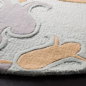 Ковер SAFAVIEH, 183 x 183 см, Soho Collection Light Blue/Multi SOH215A ручной работы из премиальной шерсти