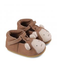 Сандалии с обезьяньей мордой Donsje, коричневый