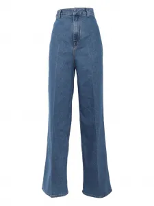 Джинсы со складками Philosophy Di Lorenzo Serafini Kids, синий