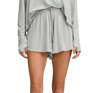 Женские повседневные шорты Lululemon, jade grey (limestone)