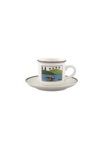 Чашка для эспрессо Villeroy & Boch Design Naif с блюдцем, 100 мл