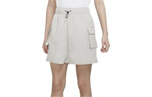 Спортивные шорты Essential Woven High Rise серого цвета Nike