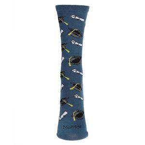 Женские носки с принтом "the tassel was worth the hassle" Memoi