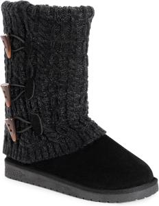 Женские сапоги MUK LUKS Cheryl с манжетой, Jet Black