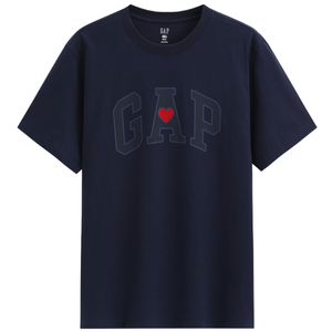 Футболка Unisex Crew Neck Moderate GAP, marine синий 1