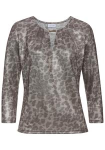 LASCANA Лонгслив в серебристо-сером цвете