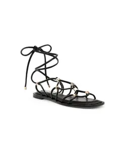 Плоские сандалии Steve Madden, черный