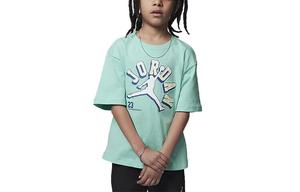 Детская футболка Jordan, зеленый