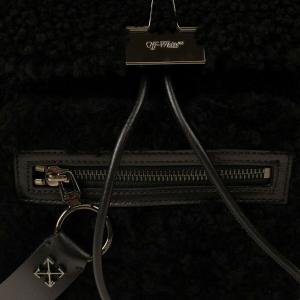 Женский черный мини-рюкзак Montone Binder Off-White, черный