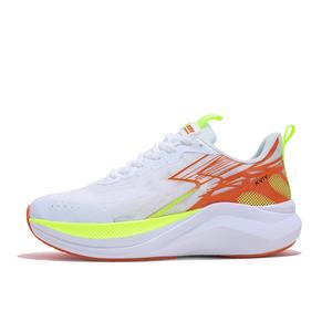 KVIV Противоскользящие и износостойкие легкие низкие повседневные кроссовки унисекс оранжево-желтого цвета