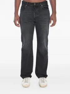 Джинсы bootcut с пятью карманами и пуговицами Haikure, черный