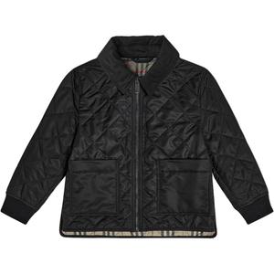 Детская утепленная куртка Black Kids' Burberry