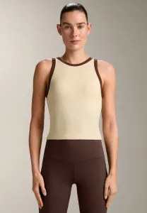 Длинный топ из ребристого модала Oysho, Pink