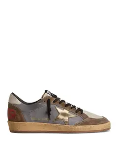 Мужские кроссовки Ballstar Golden Goose, коричневый