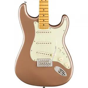 Fender American Professional Classic Stratocaster в цвете Faded Firemist Gold