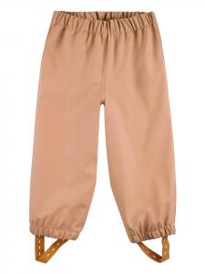 Sterntaler Непромокаемые брюки без подкладки, однотонные, средне-коричневого цвета