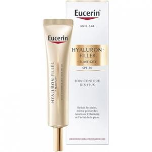 Гиалурон-Филлер + Эластичность Уход за контуром глаз SPF20 15 мл Eucerin