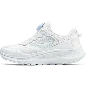 Детские кроссовки с низким верхом, устойчивые к скольжению и износу Skechers Kids, белый