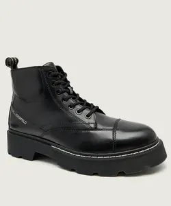 Высокие кожаные туфли Kamden Karl Lagerfeld, черный