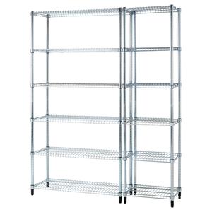 Двухполочная секция, серая, 140x36x181 см IKEA Omar