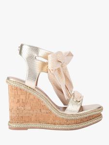 Повседневные сандалии Sorrento с клиновидным каблуком Carvela, Gold/Multi