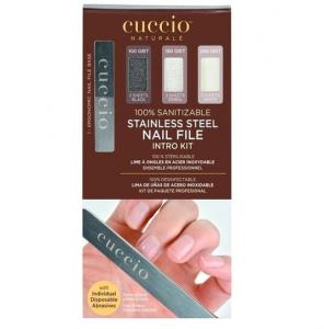 Пилочка для ногтей Cuccio из нержавеющей стали, набор напильников