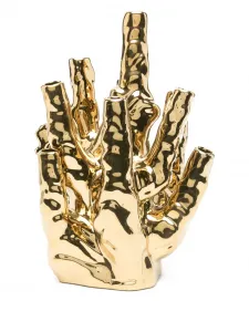 Ваза coral 20-tulips, 33х17х11 см, Polspotten, золотистый