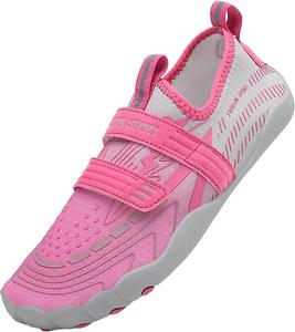 Водные тапочки JiuQing для мужчин и женщин, босоножки для фитнеса, кроссовки для тренажерного зала, йоги, приседаний, пляжа, розовый