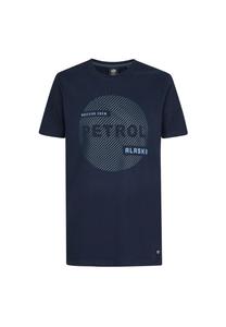 Футболка с принтом Petrol Industries, темно-синий