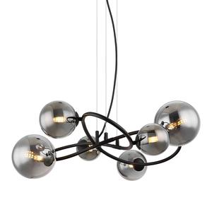 Светодиодный подвесной светильник Globo Lighting Riha, цветное стекло/железо - 6 ламп