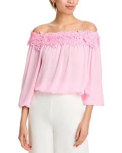 Блузка Merla с кружевом Generation Love, розовый