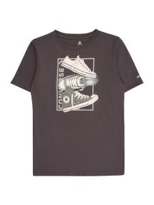 Рубашка CONVERSE, серый/антрацит