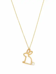 Колье Conejito Perla из желтого золота Aliita, золотой