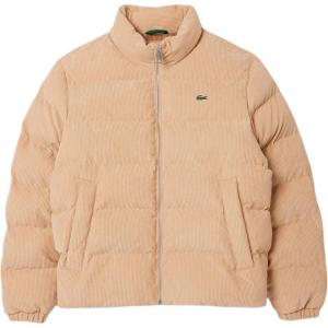 LACOSTE Велюровая куртка пуховик, Beige