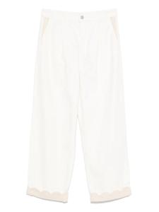 Джинсы с широкими штанинами Stella Nova, белый