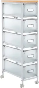 Heine домашняя тележка, (1 шт.) Heine home 45х96х32,5 см, цвет weiß-natur