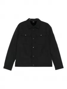 Рубашка-куртка на пуговицах Moose Knuckles, черный