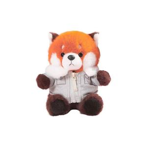 Модная и крутая плюшевая игрушка маленький енот высотой 20 см OUYIN, серый