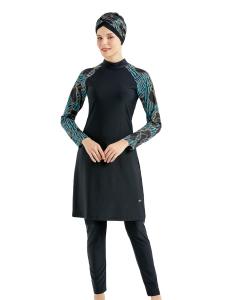 Платье-купальник C&City, черный