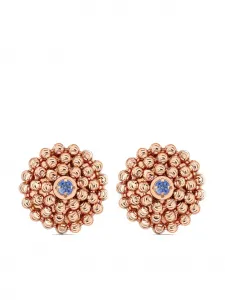 Серьги Mimosa из розового золота с сапфирами Officina Bernardi, розовый