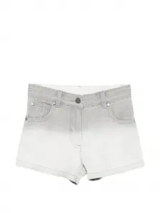 Шорты с эффектом омбре Stella McCartney Kids, серый