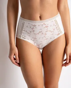 Трусики с высокой талией из кружева Gardenia Passionata, белый