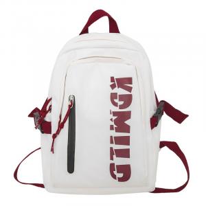 GOX Нейлоновый рюкзак унисекс черный синий серый белый зеленый, Ecru Trumpets