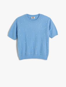 Свитер Koton, небесно-голубой