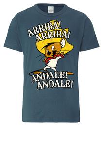 Футболка LOGOSHIRT Shirt Looney Tunes - Speedy Gonzales, синий