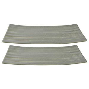 Сервировочная тарелка streat food leaf Creatable, зеленый