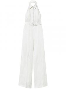 Комбинезон с вырезом халтер TWINSET, белый