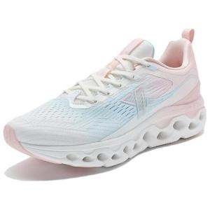 Кроссовки женские низкие розовые синие белые Xtep