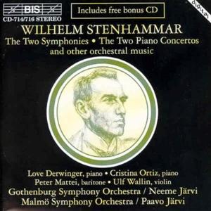 CD диск Stenhammar / Jarvi: 2 Symphonies / 2 Piano Concertos