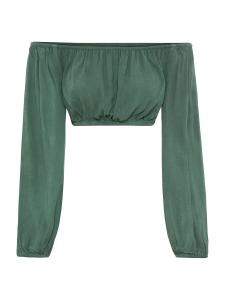 Блузка LSCN by LASCANA Blouse, оливковый